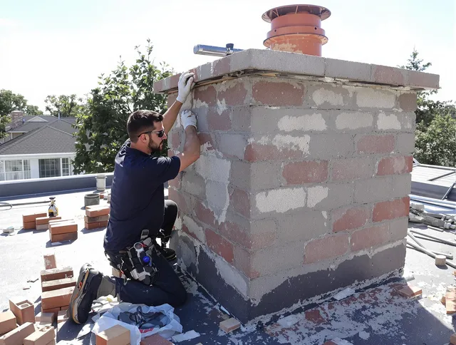Advanced chimney repair process by Willowick Chimney Sweep in Willowick, OH