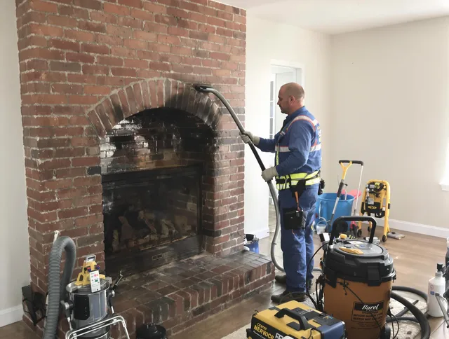 Willowick Chimney Sweep expert performing detailed chimney sweep in Willowick, OH